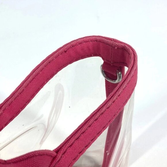 PRADA beach bag with pouch Logo Canapa 2WAY Bag Shoulder Bag Hand Bag Tote Bag - Picture 9 of 15